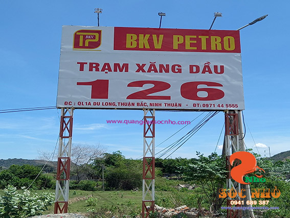 Pano xăng dầu Ninh Thuận